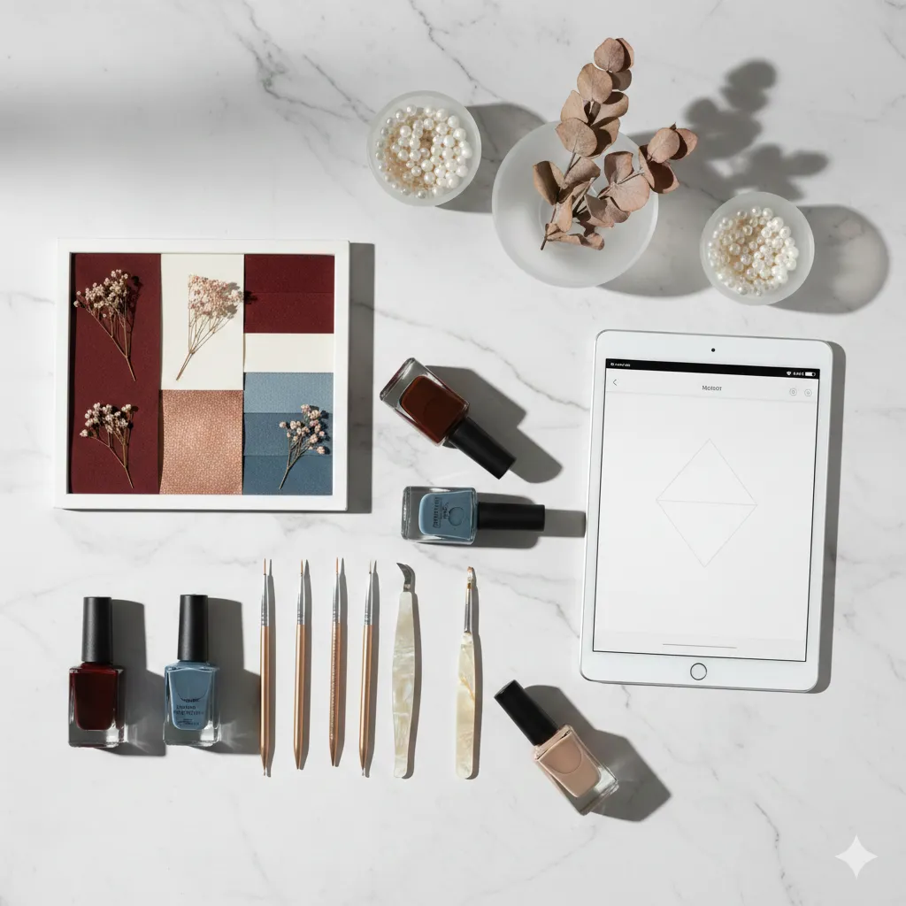 Тренды маникюра зима 2025-2026: цвета и формы, которые будут востребованы у ваших клиентов